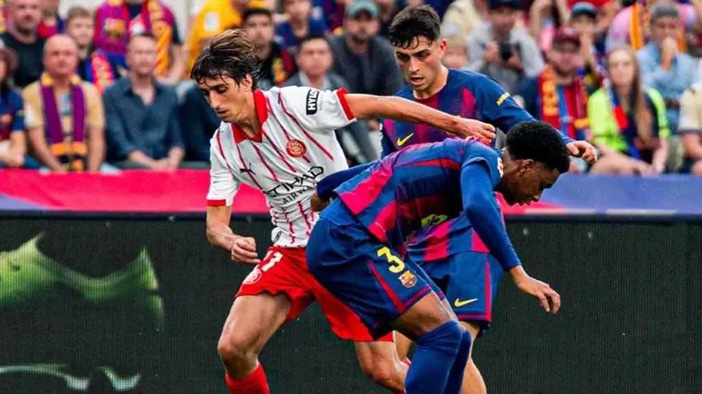 نتيجة مباراة برشلونة ضد جيرونا اليوم في الدوري الإسباني.. هدف قاتل يحسم القمة الكتالونية نتيجة مباراة برشلونة ضد جيرونا اليوم في الدوري الإسباني.. هدف قاتل يحسم القمة الكتالونية