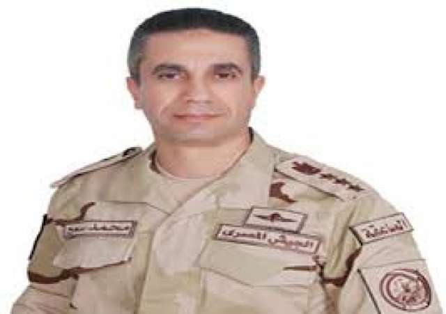 العميد محمد سمير المتحدث العسكري