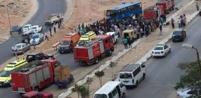 ضبط سائق أتوبيس النقل العام في حادث مدينة نصر