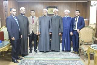 ”أمين البحوث الإسلامية” يستقبل وفداً...