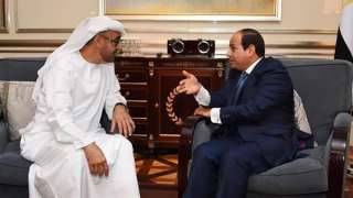 السيسي ييبحث مع ولي عهد...