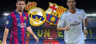 شاهد.. مباراة ريال مدريد وبرشلونة...