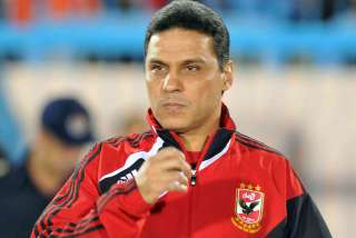 حسام البدري يجتمع بالجهاز المعاون...