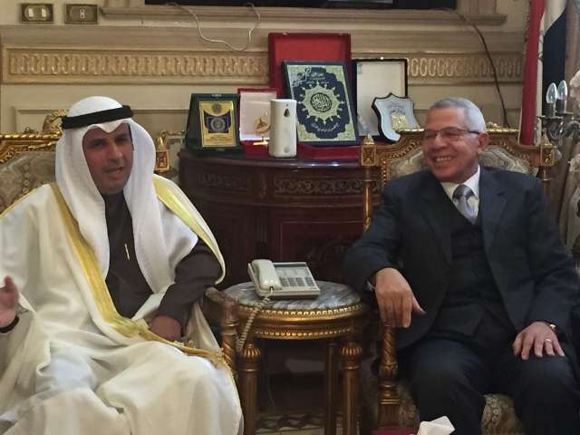 وزير العدل الكويتى فالح عبد الله العزب