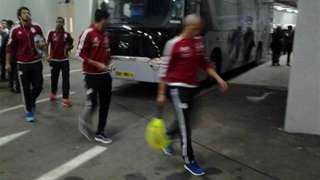 منتخب مصر يصل استاد بورت...