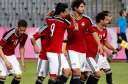 لاعبو منتخب مصر يخوضون تدريبات...
