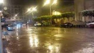 أمطار غزيرة ورياح شديدة تضرب...