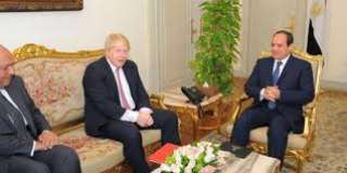 وزير الخارجية البريطانى: السيسى لدية...