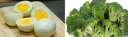 صفار البيض و البروكلى والريحان...