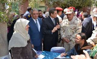 إنطلاق مبادرة أهالينا فى السويس...
