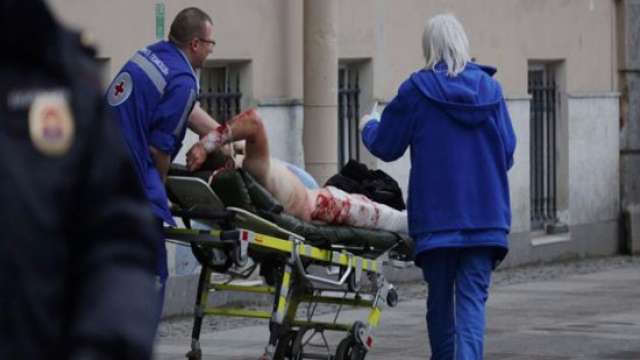حادث تفجير عربة مترو سان بطرسبرج الروسي
