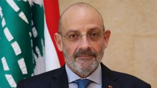 وزير الدفاع اللبناني يعقوب رياض الصراف