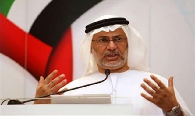 وزير الدولة الإماراتى للشؤون الخارجية أنور قرقاش
