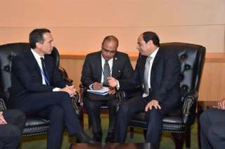 بدء مباحثات الرئيس السيسي ومستشار...