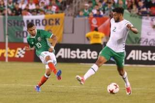 منتخب المكسيك يهزم أيرلندا وديا...