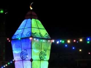شاهد.. القدس تضيء أكبر فانوس...