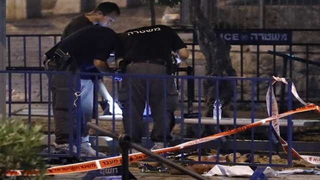 الشرطة الإسرائيلية في مكان هجوم القدس