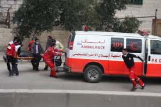 الهلال الأحمر الفلسطيني: إصابة شاب...