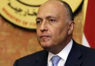 سامح شكرى يعقد لقاء مع...