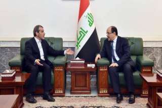 المالكي يبحث مع السفير الإيراني...