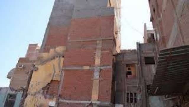 إخلاء 3 عمارات مجاورة لموقع انفجار اسطوانة غاز بالفيوم