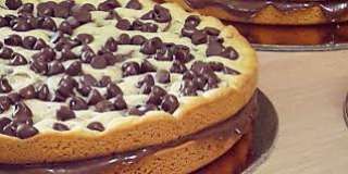 طريقة عمل كيكة الكوكيز