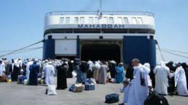 ميناء سفاجا يستقبل 3098 راكبا من عمالة خدمة الحجاج