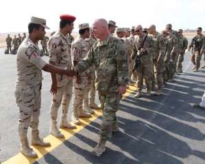 إنطلاق فعاليات التدريب المصرى الأمريكى...