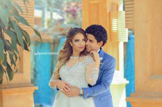 شاهد.. الصور الأولي لحفل زفاف...