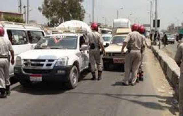 تحرير 1888 مخالفة مرورية في حملة أمنية بالفيوم