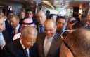 السفير السعودى بالقاهرة يزور مصابي...