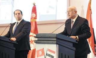 إسماعيل ونظيره التونسى يرأسان أعمال...