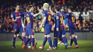 برشلونة يستضيف جيرونا في ديربي...
