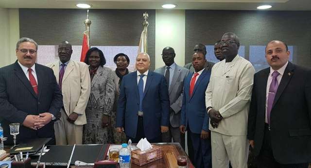 رئيس الهيئة الوطنية للانتخابات يلتقى وفد لجنة تسيير الحوار الوطني في جنوب السودان