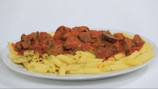 طريقة عمل مكرونة بكبدة الدجاج