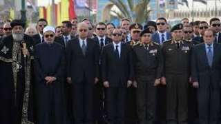 شاهد .. الرئيس السيسي يتقدم...