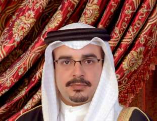 ولى عهد البحرين يعزى الرئيس...