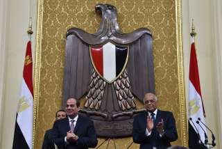 البرلمان يهنئ السيسى بفوزه بالانتخابات...