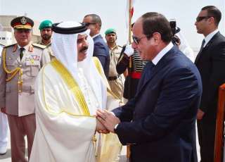 ملك البحرين يهنئ السيسي بفوزه...