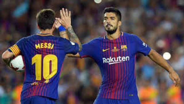 سواريز وميسي