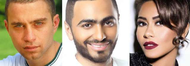شيرين - تامر- حسام