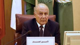 أمين جامعة الدول العربية يصل...