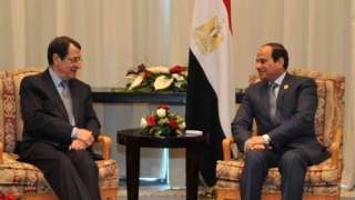 رئيس قبرص يشارك ”السيسى” فى...