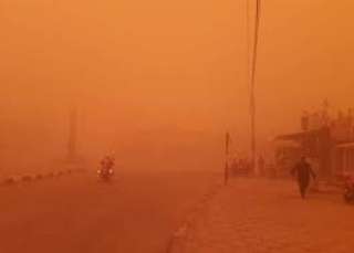 المرور يغلق طريق الزعفرانة ...