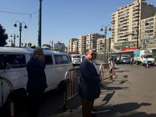 مدير أمن الجيزة يتفقد الحالة...