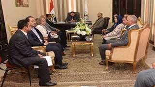 نائب محافظ بني سويف يجتمع...
