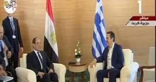 شاهد .. لقاء السيسي برئيس...