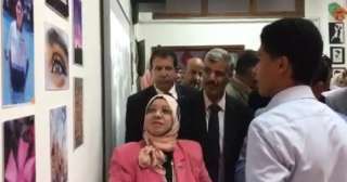 رئيس جامعة العريش يفتتح معرضا...