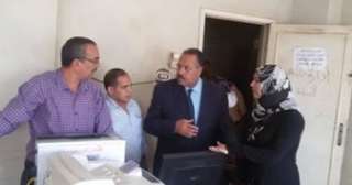 سكرتير مساعد أسيوط يتفقد أعمال...