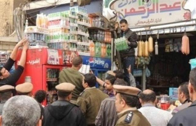ضبط 46 مخالفة تموينية وإشغال طريق متنوعة  في مطروح  